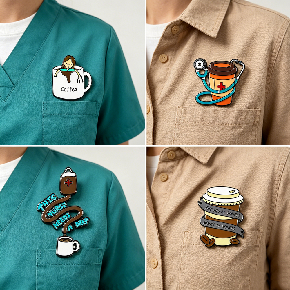 Medical Nurse Life Enamel Pin  - Medical Lab Gifts ulasan dan harga