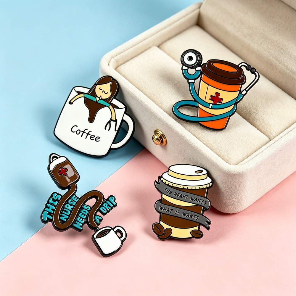 Medical Nurse Life Enamel Pin  - Medical Lab Gifts ulasan dan harga