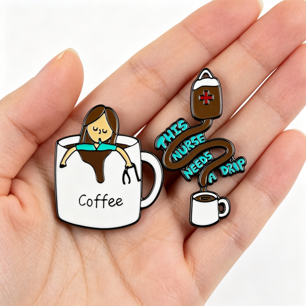 Medical Nurse Life Enamel Pin  - Medical Lab Gifts ulasan dan harga
