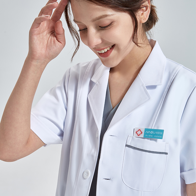 Women's Doctor Lab Coats 93% P - Lab Coat Medical ulasan dan harga