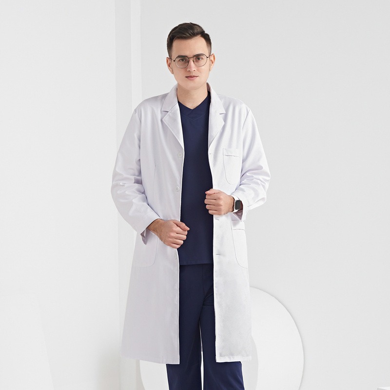 Nightingale White Gown Short S - Lab Coat Medical ulasan dan harga
