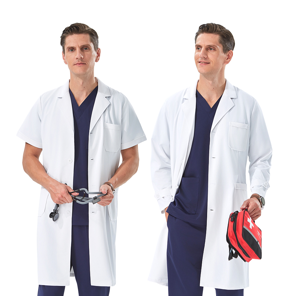 White Lab Coat for Doctor TOOT - Lab Coat Medical ulasan dan harga