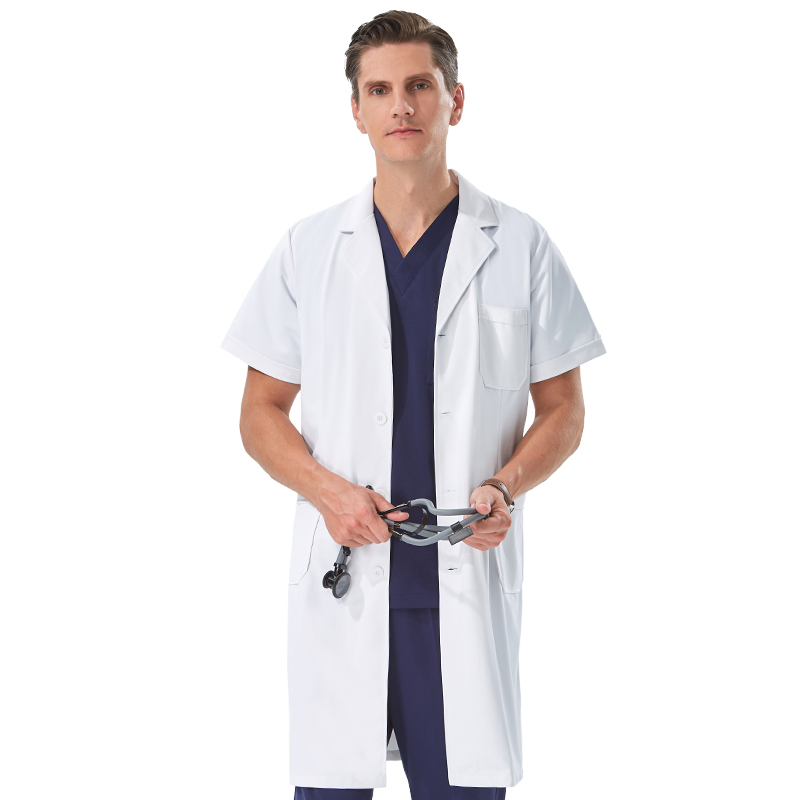 White Lab Coat for Doctor TOOT - Lab Coat Medical ulasan dan harga