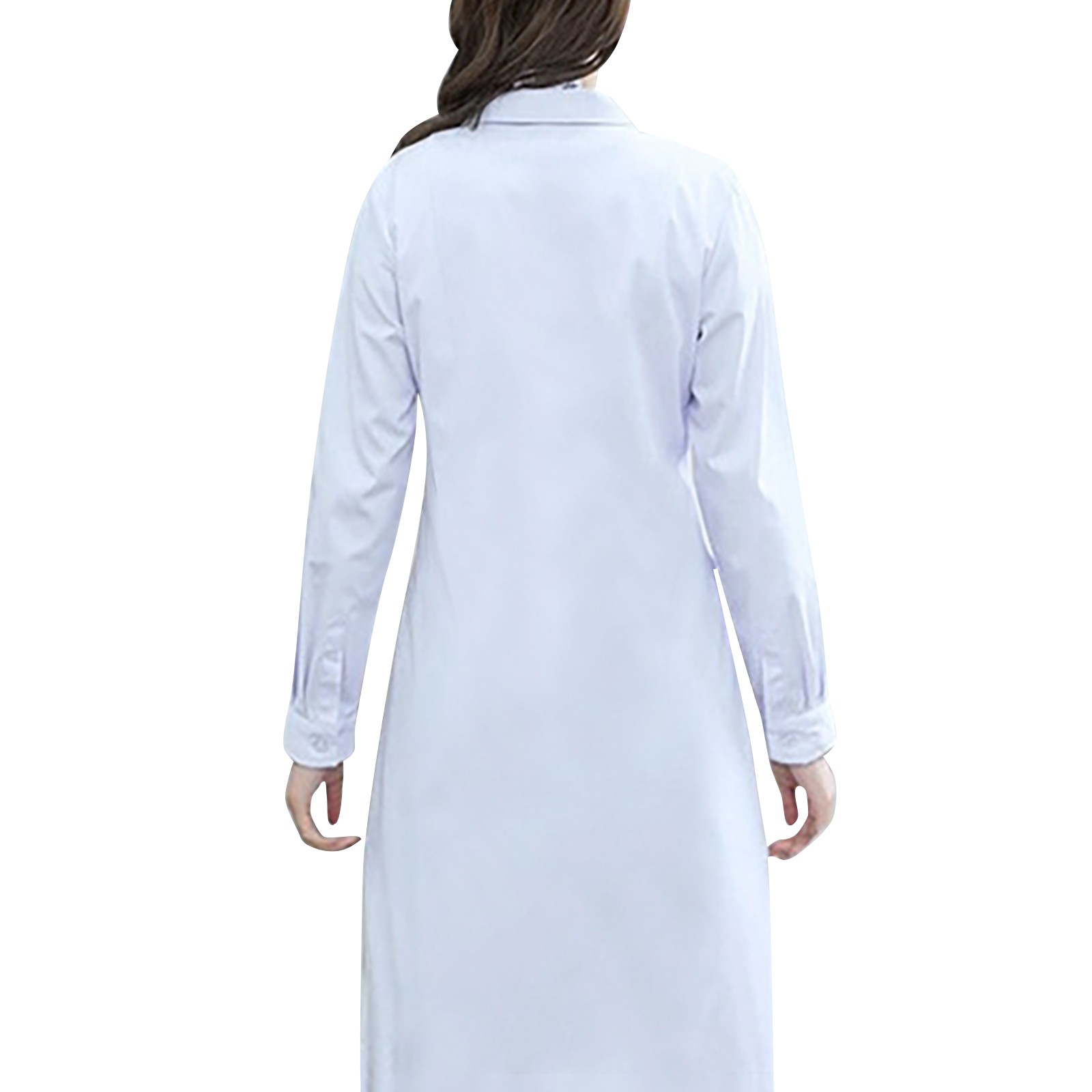 White Lab Coat For Women Men S - Lab Coat Medical ulasan dan harga