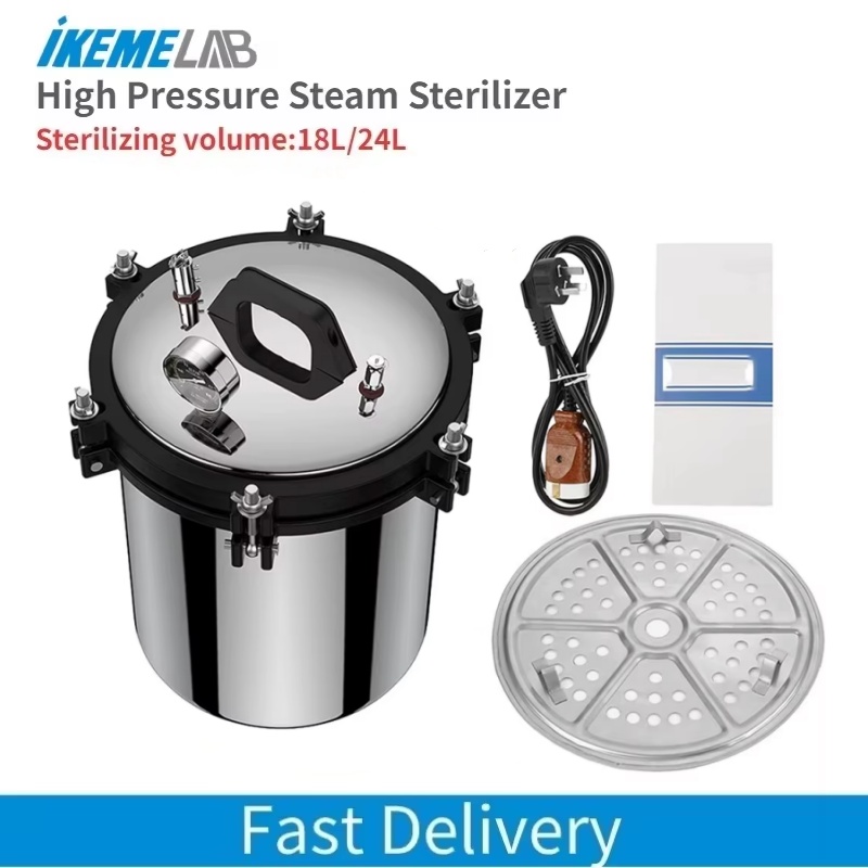 IKEME 18/24L Portable Autoclav - Laboratory Centrifuge ulasan dan harga
