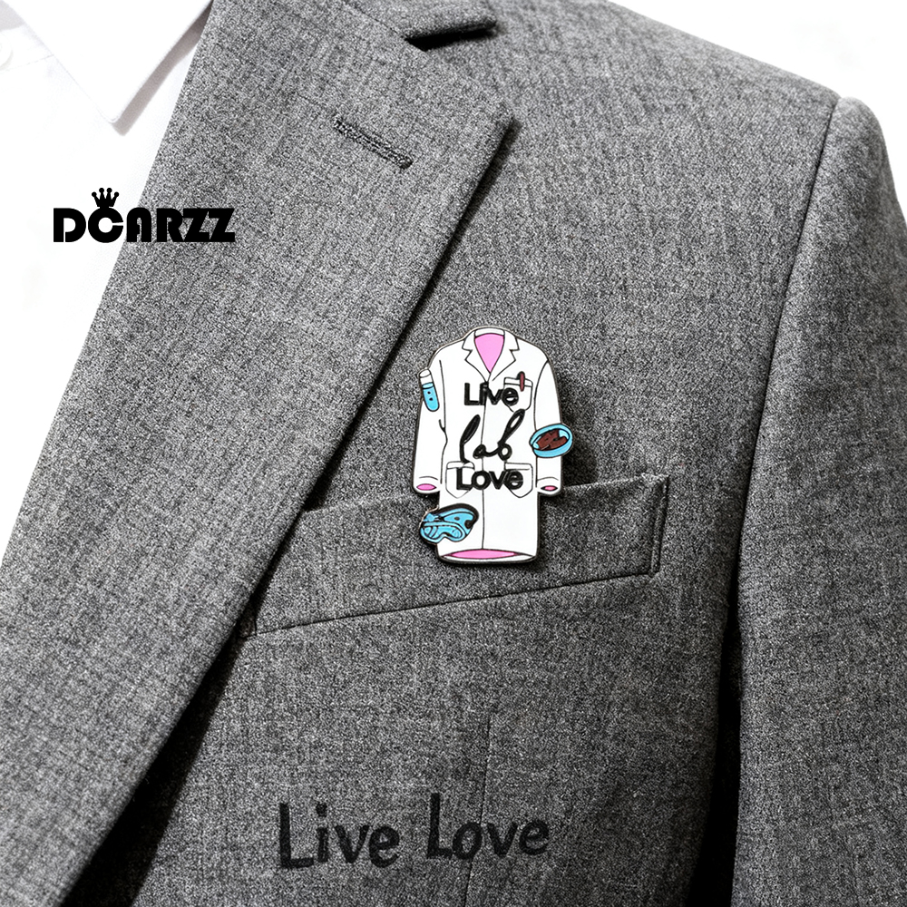 DCARZZ White Clothes Lab Eneme - Medical Lab Gifts ulasan dan harga