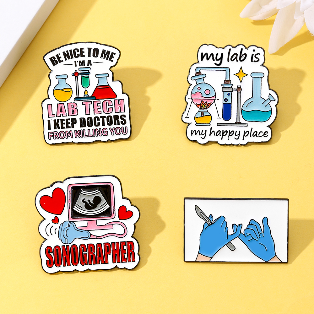 4pcs My Lab Is My Happy Place  - Medical Lab Gifts ulasan dan harga
