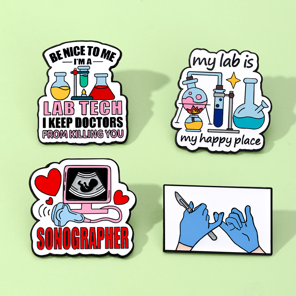 4pcs My Lab Is My Happy Place  - Medical Lab Gifts ulasan dan harga