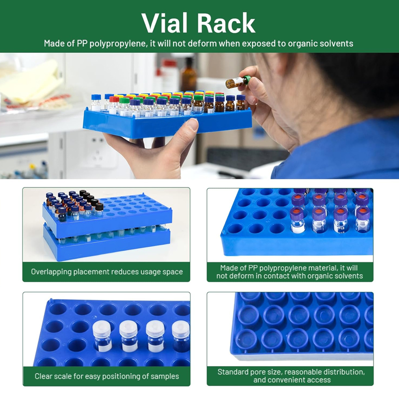 Plastic Vial Rack 50 Holds Sui - Laboratory Centrifuge ulasan dan harga