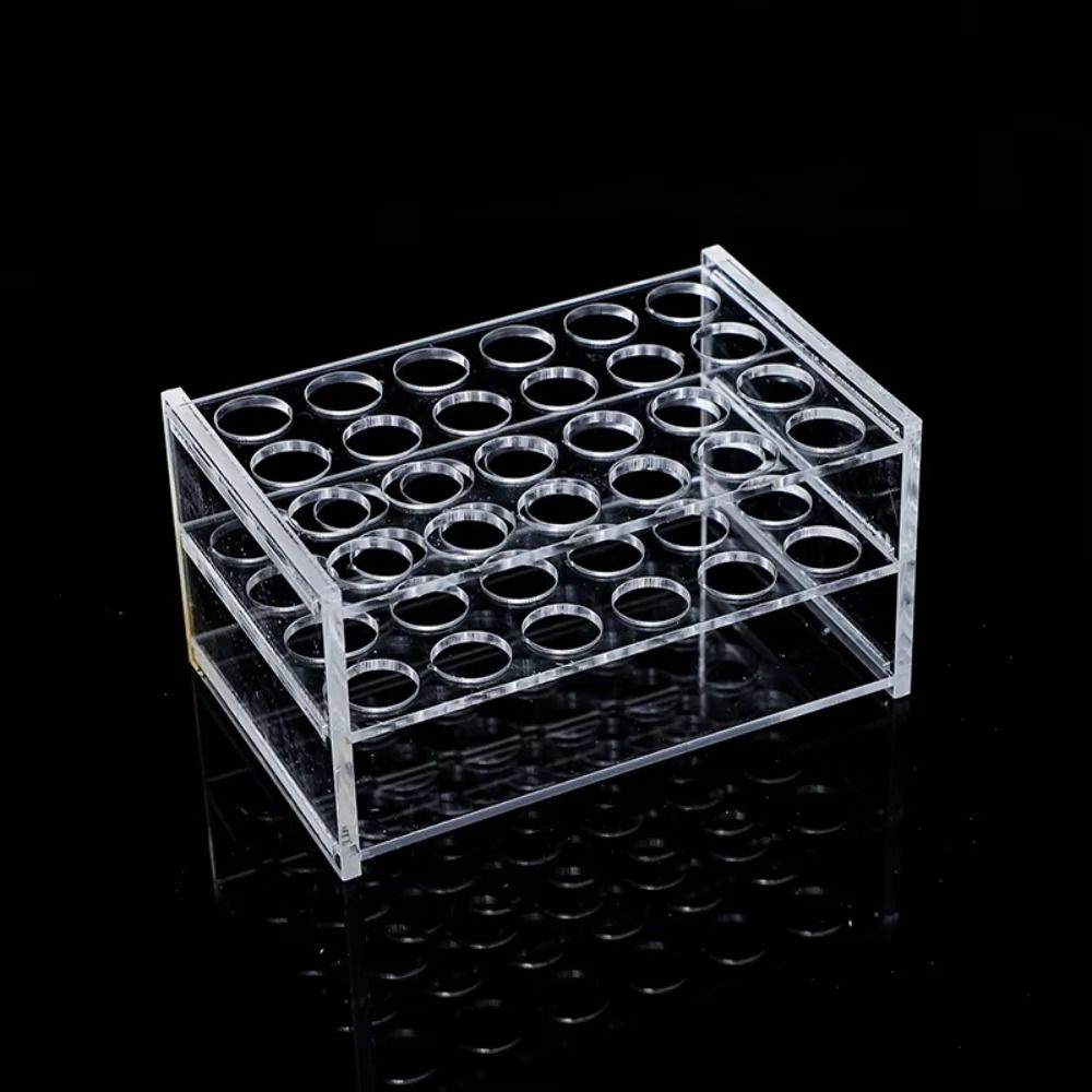 New Acrylic Test Tube Rack Hol - Laboratory Centrifuge ulasan dan harga