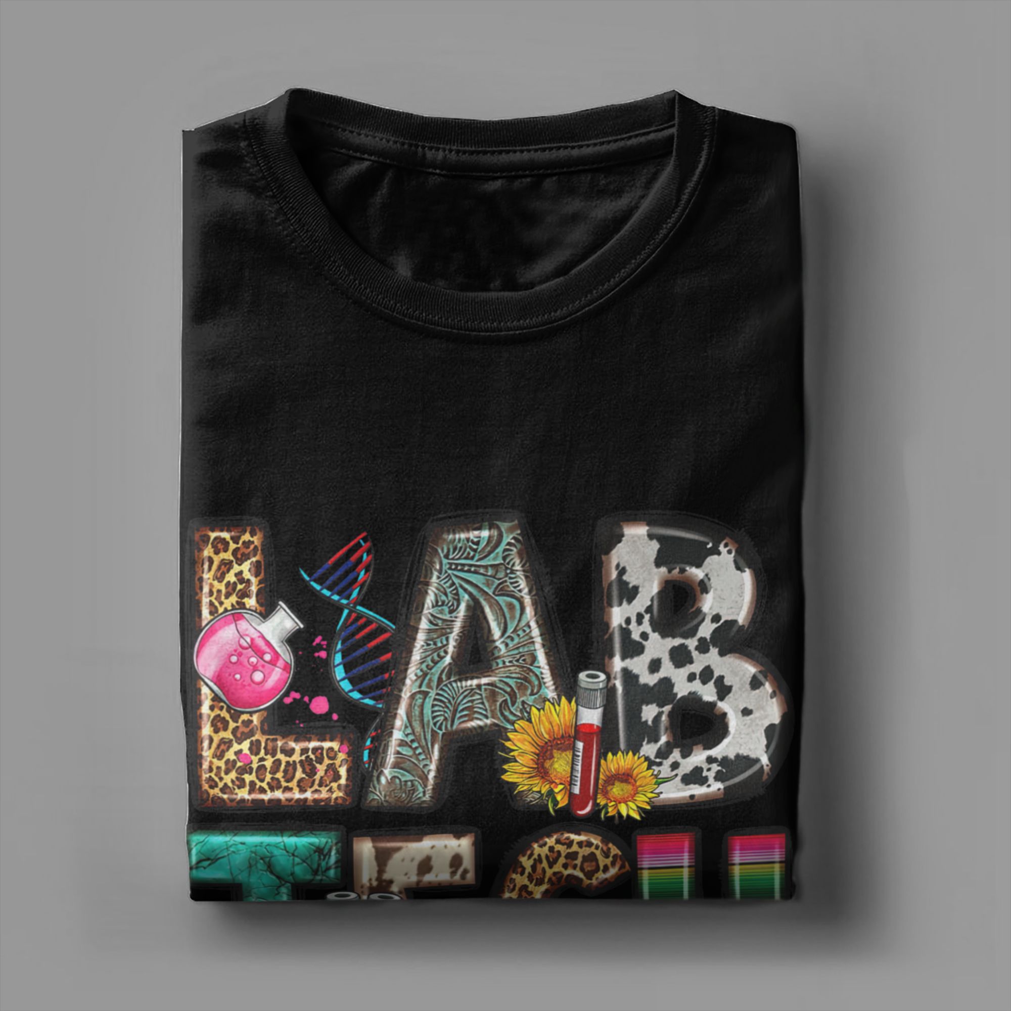 Retro Tech Leopard Floral Medi - Medical Lab Tech ulasan dan harga