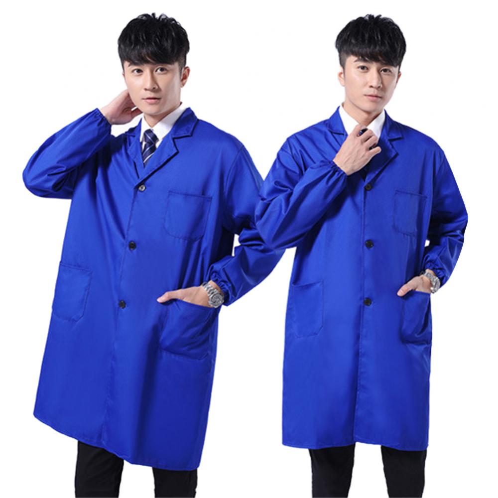 Dustproof Men Work Clothing Lo - Lab Coat Medical ulasan dan harga