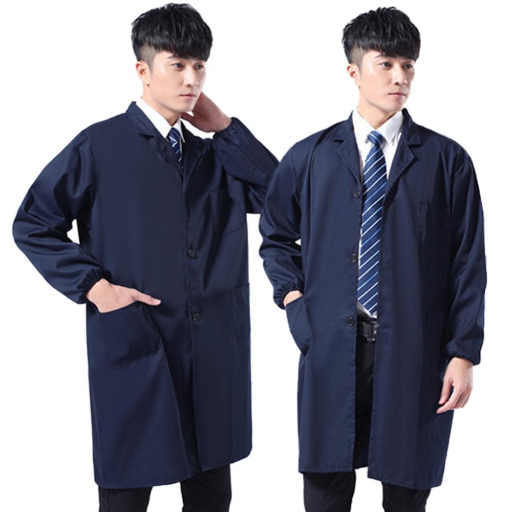 Dustproof Men Work Clothing Lo - Lab Coat Medical ulasan dan harga