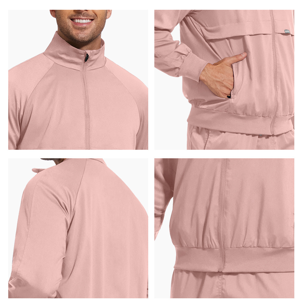 Medical Scrubs Jacket Men Wome - Lab Coat Medical ulasan dan harga