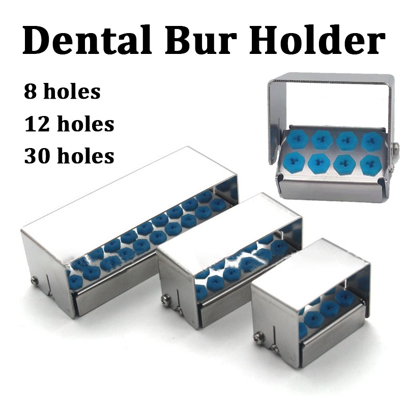 8/12/30 Holes Dental Bur Holde - Autoclave Sterilizer Dental ulasan dan harga