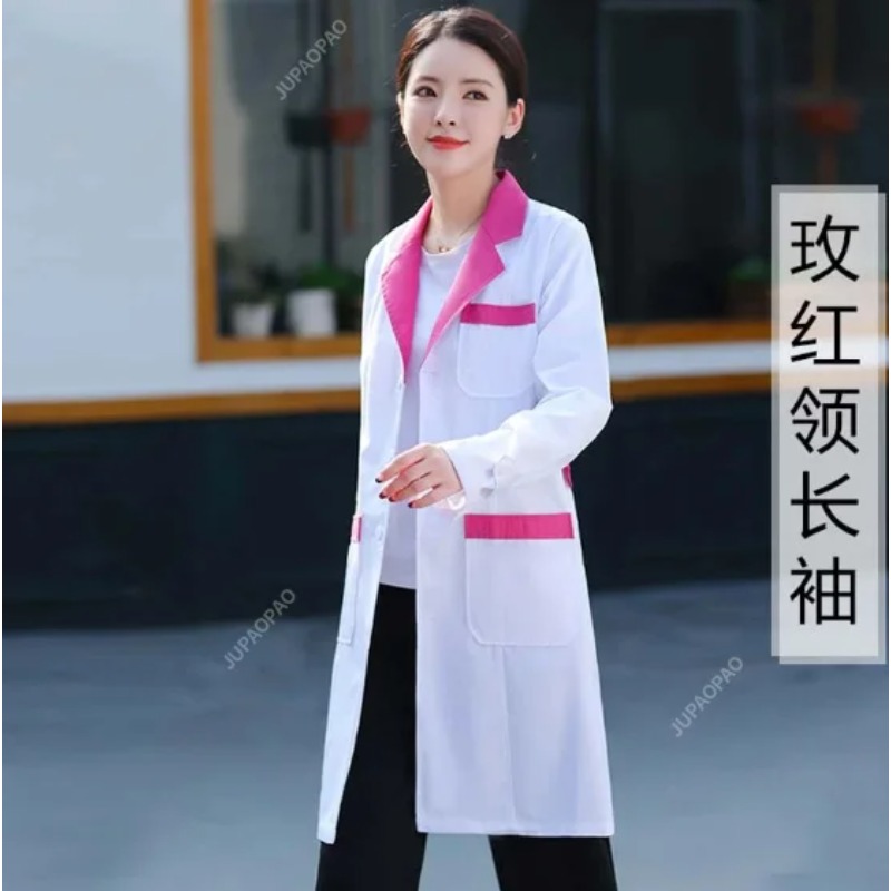 New Models High Quality Women' - Lab Coat Medical ulasan dan harga
